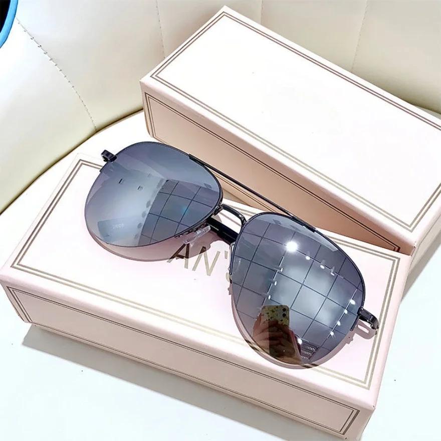 Fashion Gradient Sunglasses for Men Punk Pilot UV400 Sun Glasses Designer Shades Travel Driving
