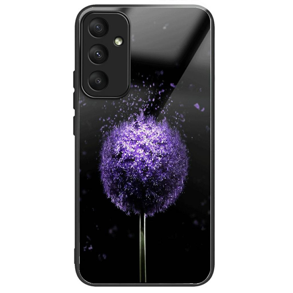 Для Samsung Galaxy S24 FE Чехол Закаленное стекло ТПУ Ударопрочный Чехол для телефона Печать с рисунком