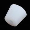 Full Silicone Stopper Stops Bungs Flasks Conical Test Tube White