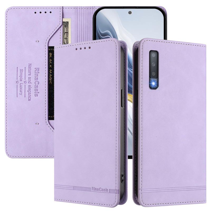 Leather Retro Anti-theft Wallet Flip Case For Samsung Galaxy A750 A7 A8 A6 2018 A5 A3 2017 Phone Cover Magnetic Hasp Card Slot