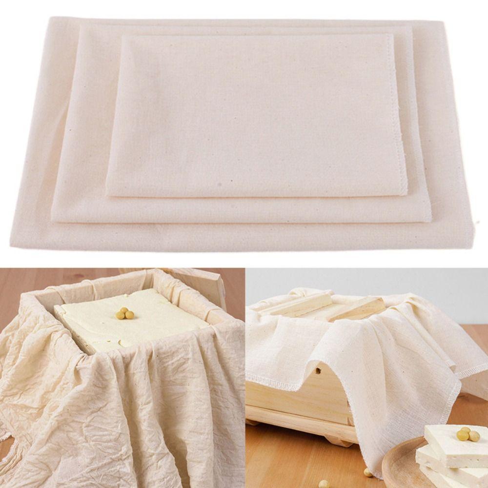 Breathable Kitchen Cotton Cheese Gauze Steamer Mat Insulation Cover Filter Cloth Filter Gauze