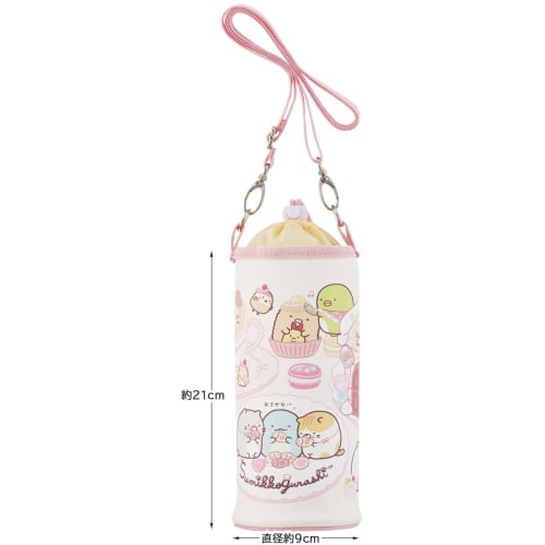 Skater Water Bottle Cover Water Bottle Case Bottle Case Plastic Bottle Cover Sumikko Gurashi Okaiyasan Multi Size PVPF7-A