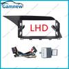 12.3 Inch Car Frame Fascia Adapter Canbus Box Decoder Android Radio Dash Fitting Panel Kit For Benz GLK 2013-2015