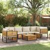 VidaXL Garden Lounge Set with Cushions 7 Pcs Solid Acacia Wood, Outdoor Sofa Set, Modular Sofa 3214915