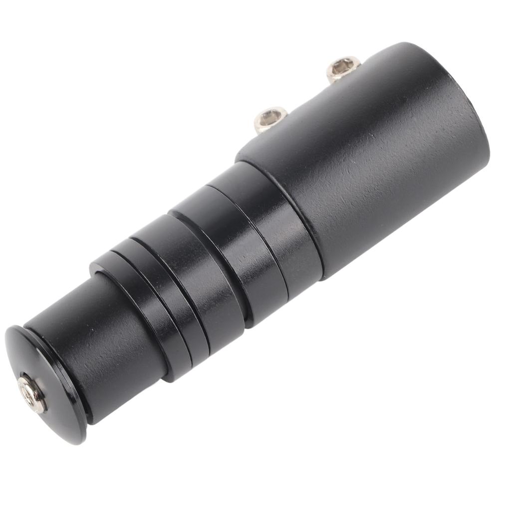 Удлинитель подъема руля для горного велосипеда, алюминиевый сплав, удлинитель труб передней вилки для велосипеда, черный