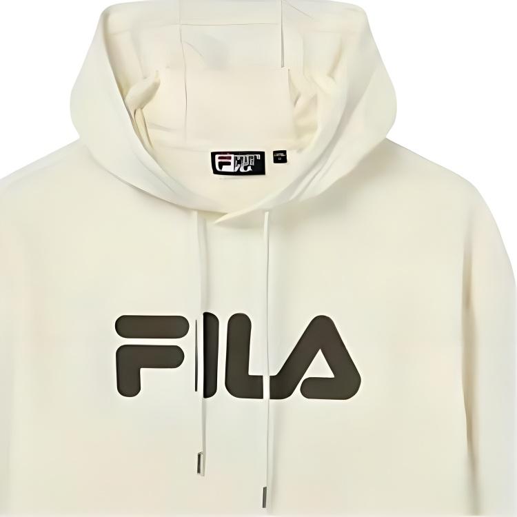Fila Толстовки Унисекс Кремовый С капюшоном Умеренный Обычный F51U348298F-IV-
