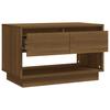 Vidaxl Szafka Pod Tv, Brązowy Dąb 70X41X44 Cm Materiał Drewnopochodny
