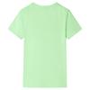 Kinder T Shirt Neon Green 128