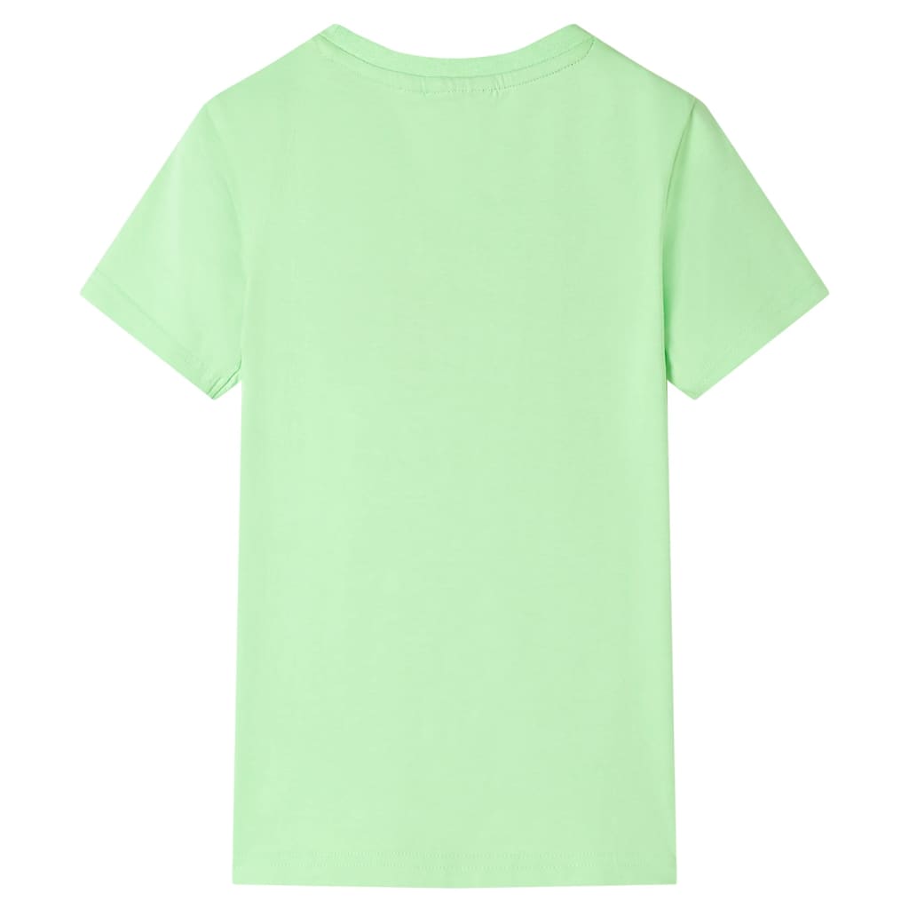 Kinder T Shirt Neon Green 128
