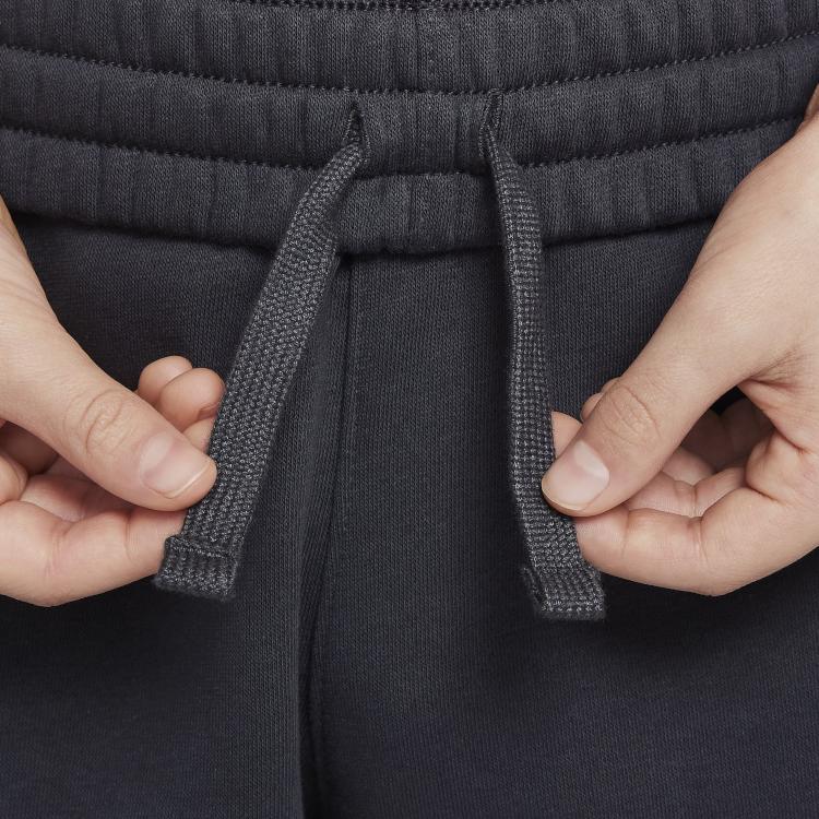 Nike Sportswear Logo Print Loose Fit Sports Shorts Kids Shorts Dark-Smoke-Gray FJ5530-070