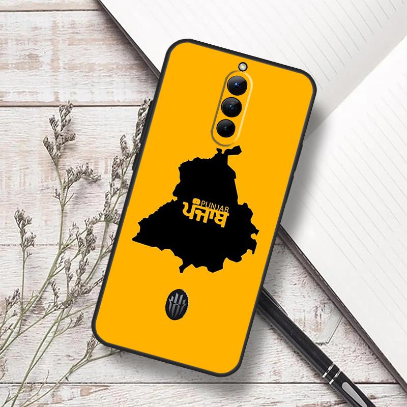 Punjab Map Case For ZTE Nubia Red Magic 11 10S 9S 8S 8 9 10 Pro Plus 6 7 6S 7S RedMagic 10 Air Cover