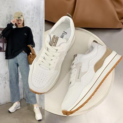 Cortez женские весенне-осенние новые легкие белые кроссовки с толстой подошвой повседневные кроссовки дышащие