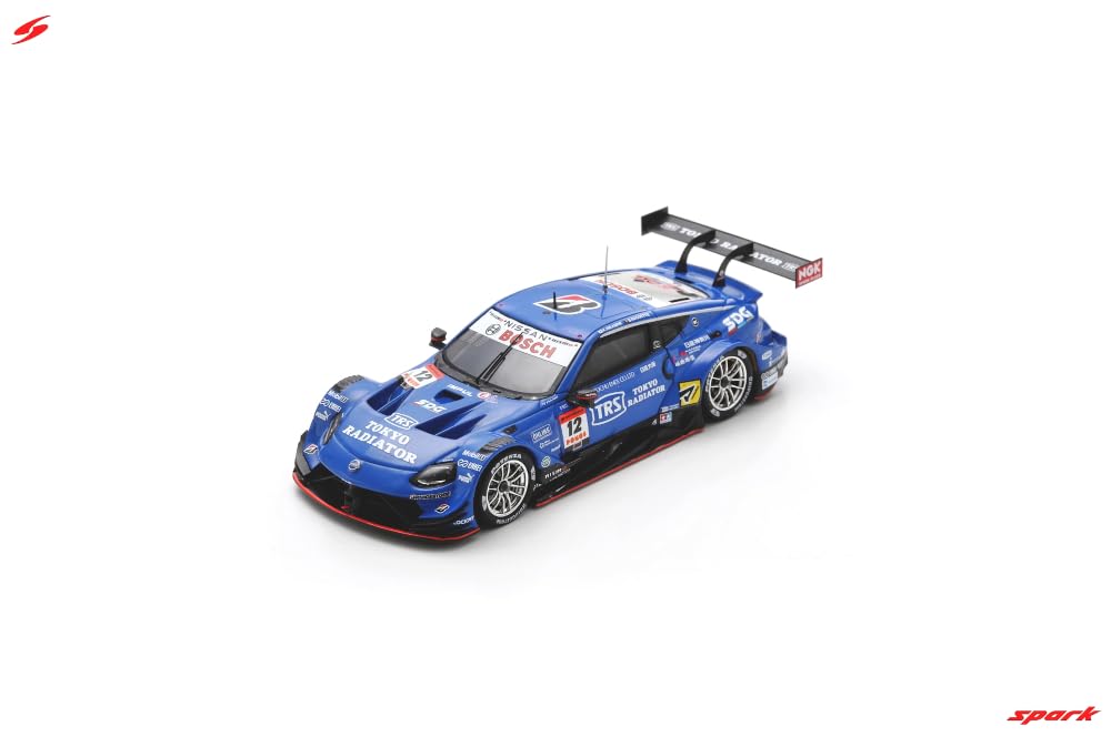 Spark 1/43 масштаб TRS IMPUL с SDG Z TEAM IMPUL Super GT GT500 2025 #12 Казуки Хирамина/B. Готовая модель Багет с отображением логотипа спонсора