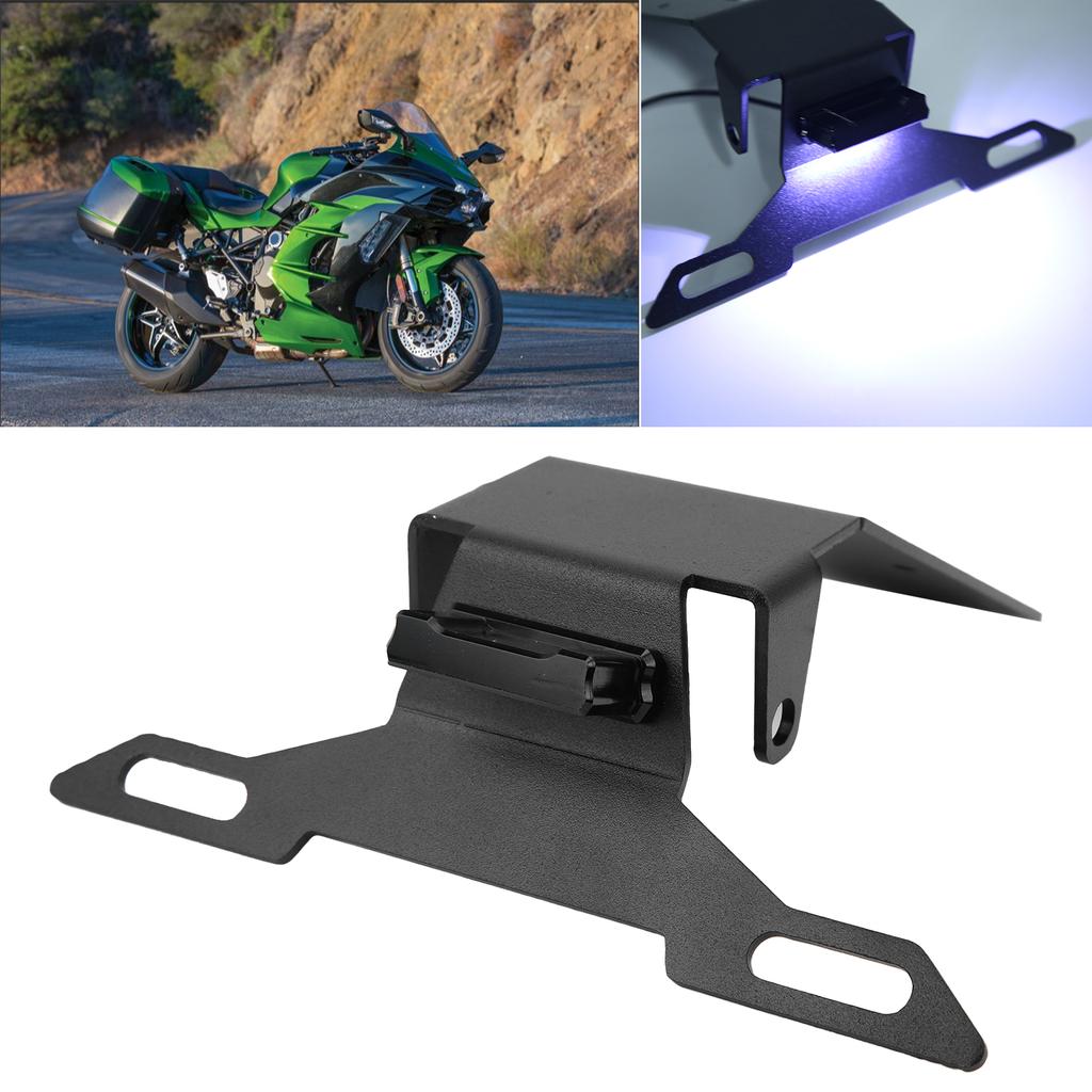 Кронштейн держателя номерного знака Fender Eliminate WLED Light Fit для Kawasaki H2SX H2SX ZX1000 2018+