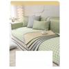 Sofa Cushion Summer Summer Summer Summer Summer Mat Cushion Plaid Non-Slip Simple Modern Leather Sofa Cover