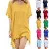 Women Beach Cover Up Swimsuit Beachwear Dress Summer Bikini Swimwear Kaftan