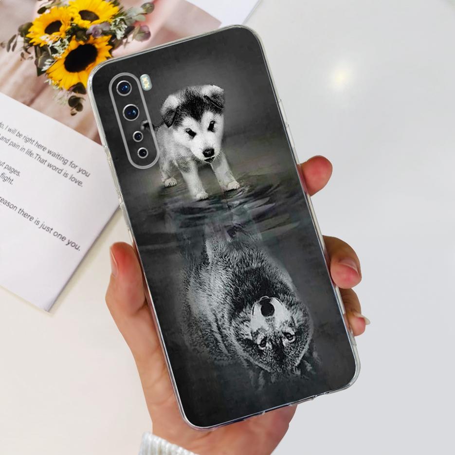 Чехол для OnePlus Nord 1+Nord AC2001 AC2003 Милый Кот Мультяшная Обложка Мягкий Силиконовый Чехол для Телефона Для One Plus 8 Nord 5G Oneplus Z Сумки