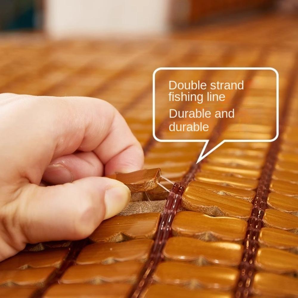 Bamboo Summer Cool Mat Square Chair Mat Non-slip Dining Table Mat  Living Room