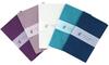 KOMESICHI Iroha Colored Solid Tenugui Set of Made In No Fray 90 X 33 Pattern B Towels, 5, 100% Cotton, Japan, Prevention, Cm,
