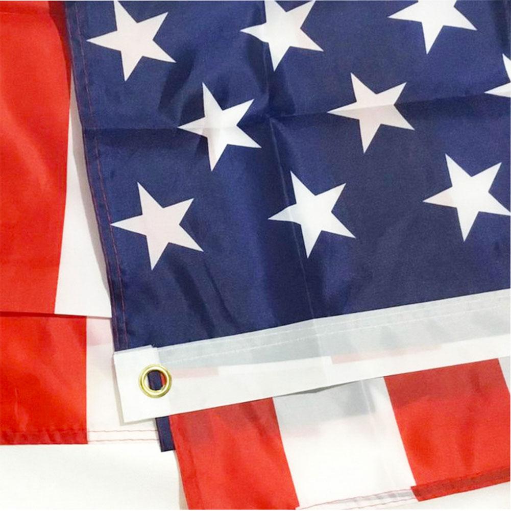 90x150 см Национальный флаг США из полиэстера с принтом в виде звезд и полосок для наружного двора
