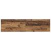 Wall Mounted Headboard HAARLEM Reclaimed Wood Engineered Wood