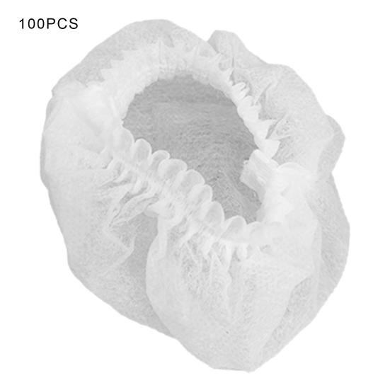 100 шт., сменный вакуумный сетчатый фильтр, нетканый эластичный сетчатый чехол с крышкой, одноразовый, простая установка