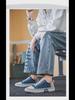 Men's Large Breathable Skateboard Canvas Shoes - Soft Sole, Casual, Versatile, Trendy Fashion