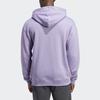 Adidas Embroidered Letter Hooded Pullover Sweatshirt Men Tops Purple HT6460