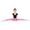 Kids Girls' Dance Leggings Ballet Gymnastics High-Rise Elastic Slim Solid Dancing Pants Performance Costume