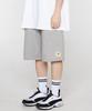 GRAVER [Unisex] Flower Embroidery Bermuda Training Half Pants_Gray
