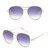 Premium Oversized Square Sunglasses For Women Featuring Sparkling Bling Frame