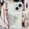 Прозрачный чехол Apple 17 с кошачьими ушками для iPhone 15/14/13/Pro/ProMax