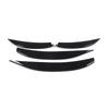 For Mercedes Benz E-Class W214 2024 ABS Chrome/Carbon fiber Car Front Fog Lamp Cover Trim Accessories