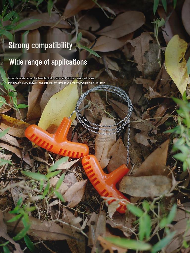 Portable Outdoor Wire Saw with PP Handle