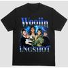 Футболка LNGSHOT Woojin Band, Бутлег 90-х, Концертная футболка