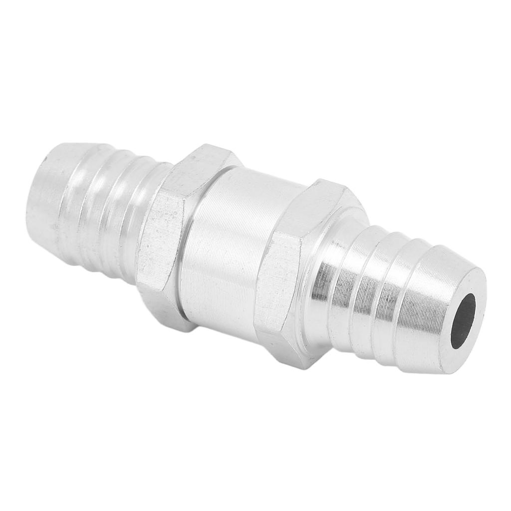 Non Return One Way Check Valve Aluminum Alloy Universal for Fuel Gasoline Oil Petrol Diesel