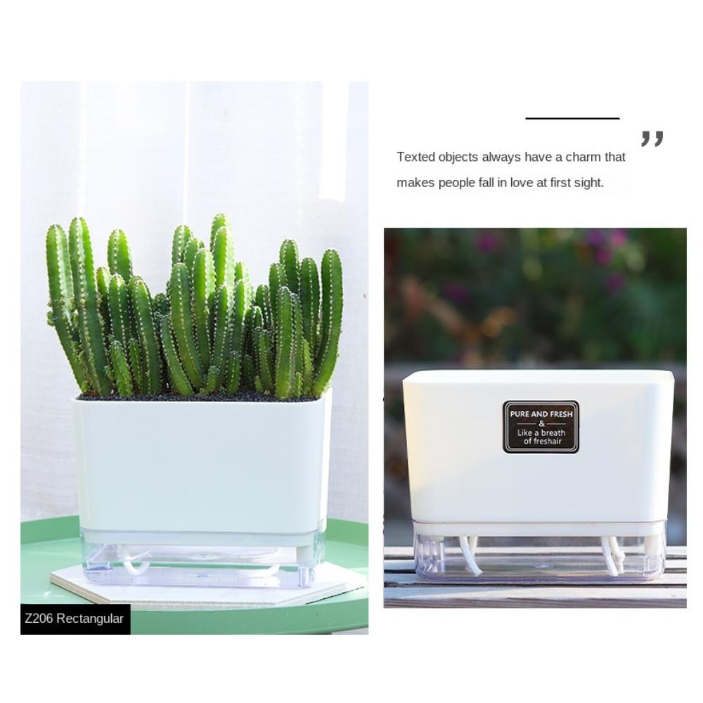 Самополивающийся гидропонный горшок, включая подкладку для цветочного горшка, новый грунтовый цветочный горшок