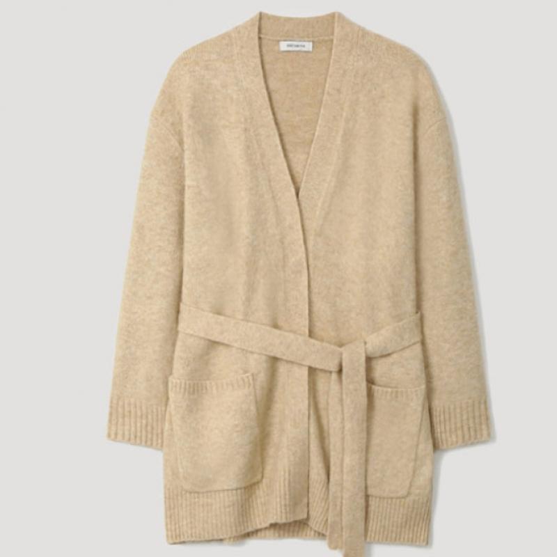  She S miSS Вязаный кардиган с V-образным вырезом и поясом