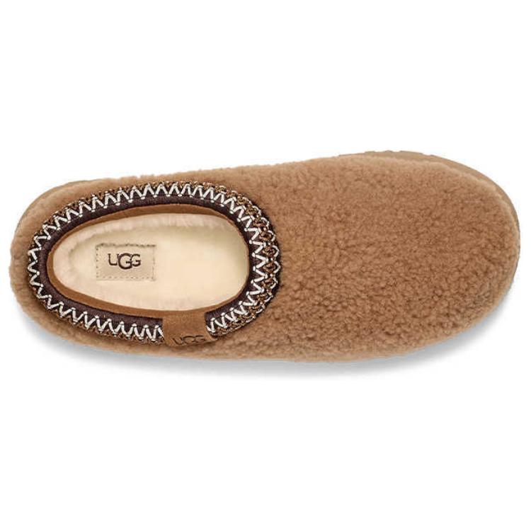 UGG Tazz Slipper Maxi Curly - женские кроссовки Chestnut Brown 1167770-CHE