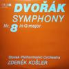 LP Record DVOK SLOVAK PHILHARMONIC ORCHEST  Symphony Nr. 8 In G Major 91100281 OPUS 1974 Czechoslov Classical Used