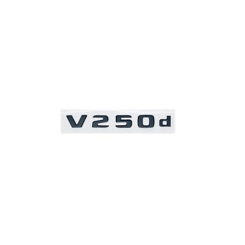 3D NIGHT EDITION Emblem for Benz V-Class W447 V260L V200d V220d V250d V300d V350d Fender & Trunk Logo Sticker Accessori