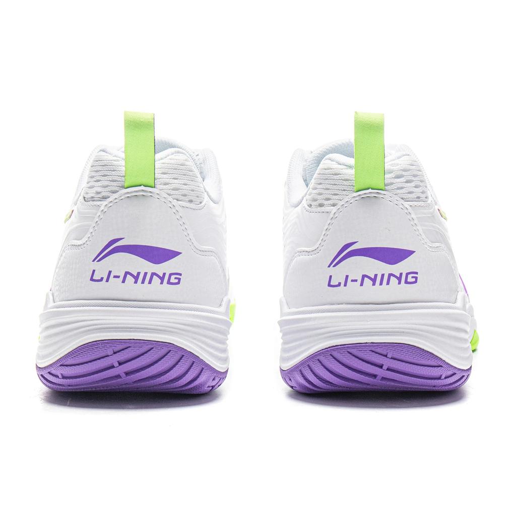Li Ning Летающий Орел Дышащие и Легкие Низкие Бадминтонные Кроссовки Унисекс Стандартные Белые AYTU001-8