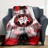 Clube Atlético Paranaense Print Flannel Blanket High Quality Warm Comfortable Cover for All Seasons Perfect for Gifts Home Decor