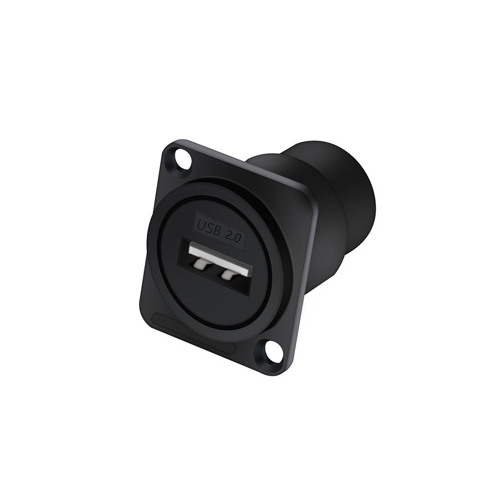 Panel HDMI-Compatible Socket Female to Female Jacks Panel Electronic Connectors USB connector