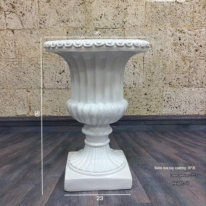 Свадебная золотая римская колонна подставка для цветов – Европейская полосатая трофейная стекловолоконная декорация