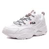 Fila Tracer Fabric Trendy Versatile Casual Low-Top Dad Shoes Women Sneaker White F12W021111FWT