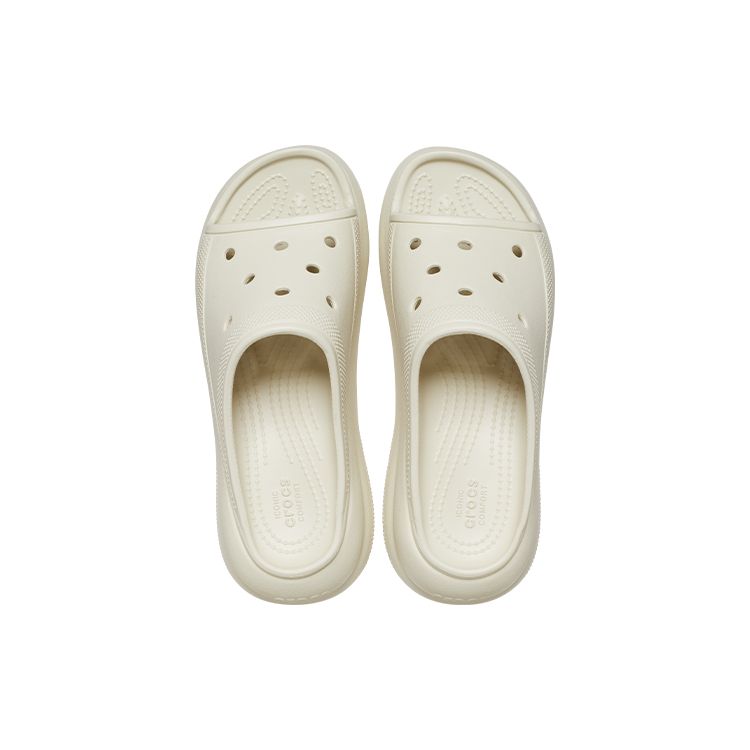 Crocs Puff Slide EVA Спортивные сандалии Женские сандалии Кипенно-белые 208731-2Y2