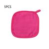 5/7Pcs Microfiber Face Cloths Reusable Flannel Makeup Remover Towel Makeup Towels Face Deep Cleaning Pads Skincare Beauty Tools