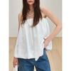 European and American Ladies Tops Loose Sleeveless Tube Top Vest Pure Color Casual Stylish 2025 Fall Easiest for Match
