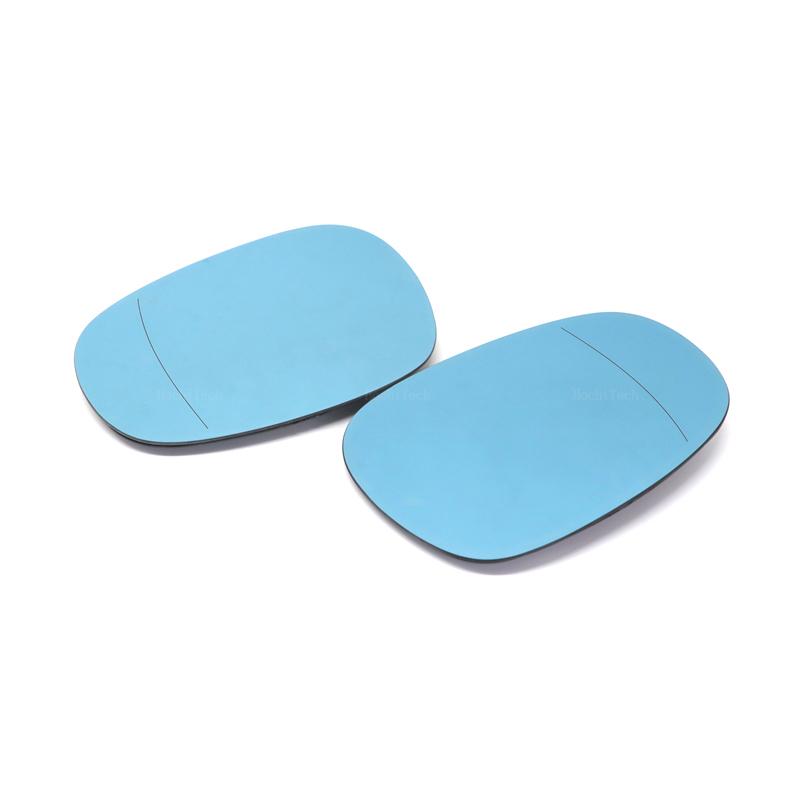 Левое и правое боковое зеркало, синее стекло заднего вида, широкое снаружи для BMW 1 серии E82 E88 LCI 3 серии E90 E91 E92 E93